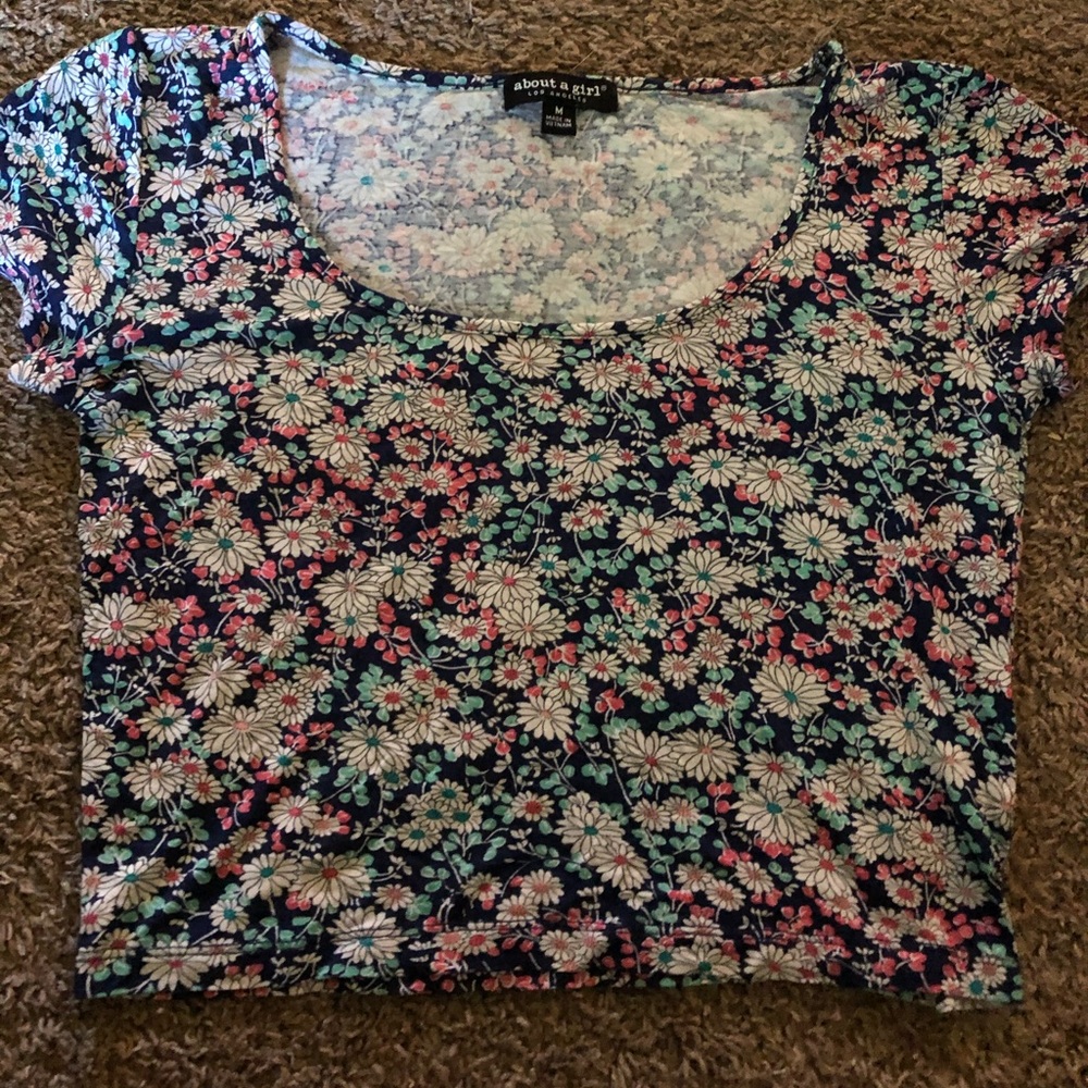 Cropped t-shirt